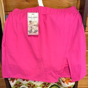 HALARA hot pink Skort with Side Slit